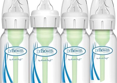 Dr. Brown's 4oz Anti-Colic Baby Bottles: Say Goodbye to Feeding Fuss!